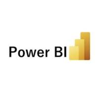 Microsoft Power BI analytics logo used in edu plus now`s Data Science course 